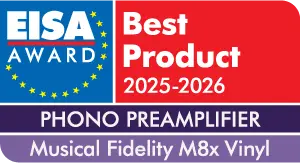 Highend Music EISA-Award-Logo-Musical-Fidelity-M8x-Vinyl