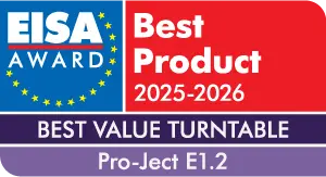 Highend Music EISA-Award-Logo-Pro-Ject-E1-2